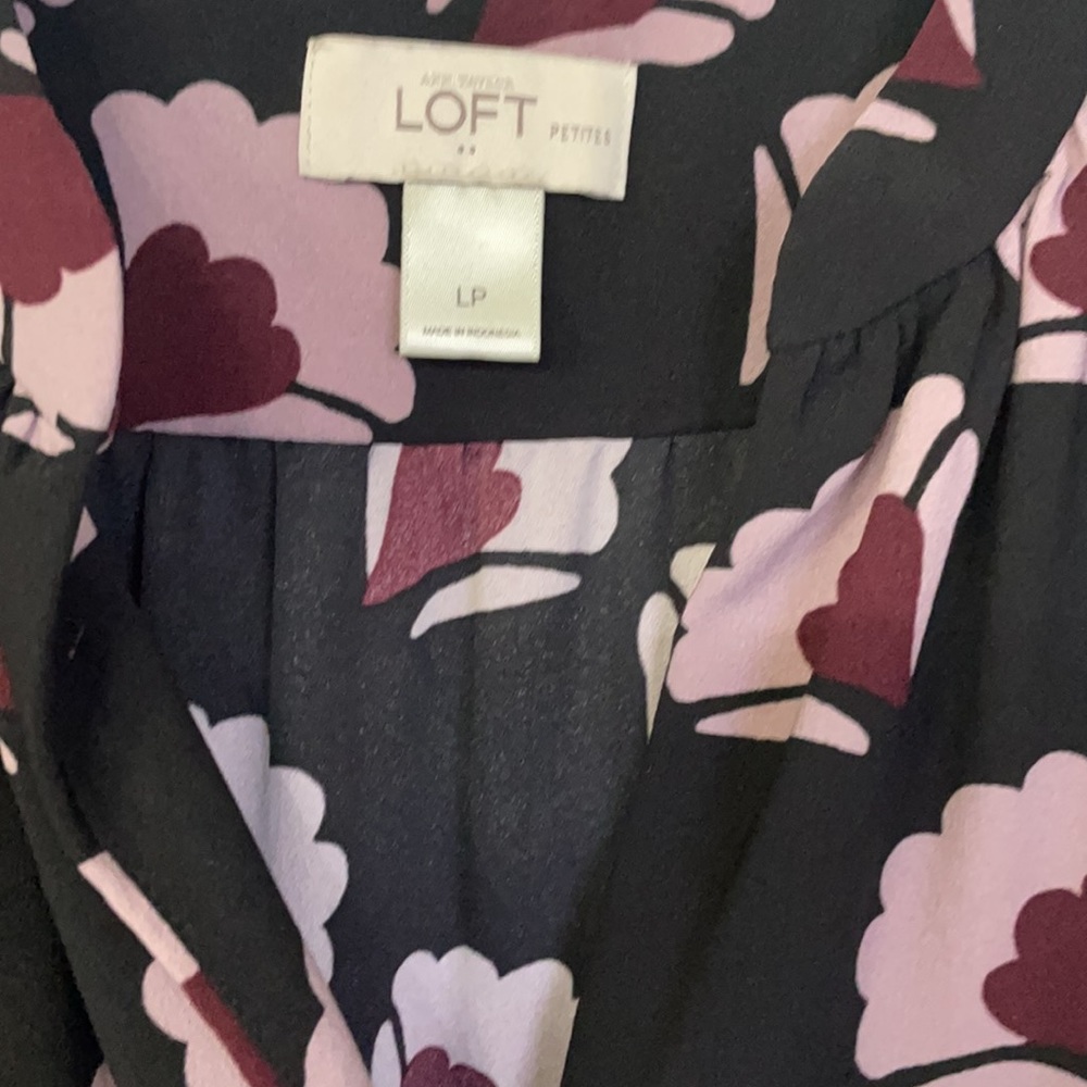 Loft patterned shirt dress - Picture 2 of 4